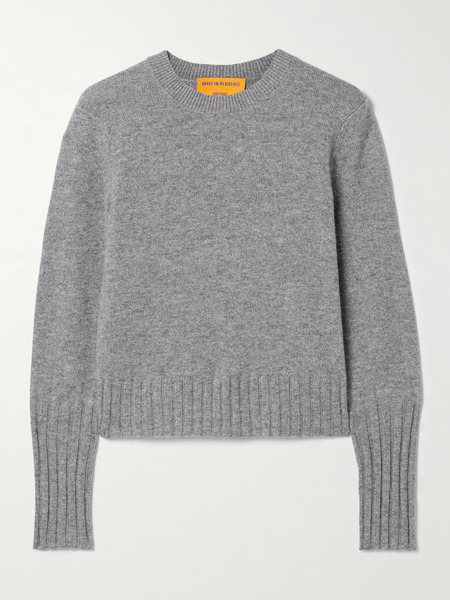  Guest In Residence Guest In Residence - Shrunken Cashmere Sweater - Gray 