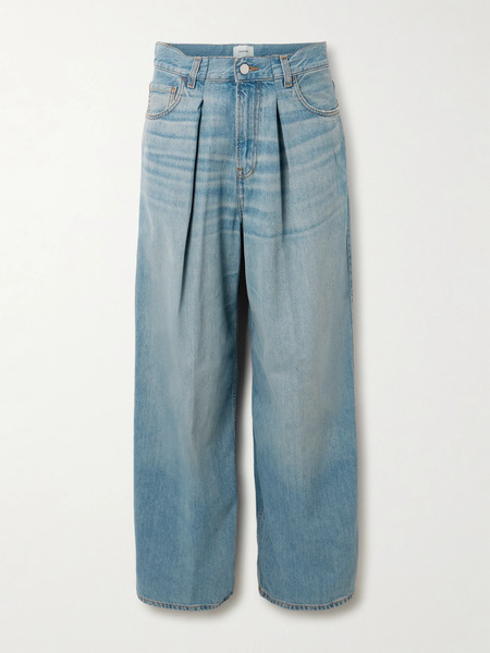  Haikure Haikure - Candy Pleated Boyfriend Jeans - Light Denim 