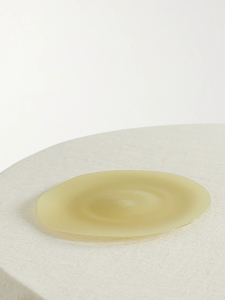  Helle Mardahl Helle Mardahl - Bon Bon Glass Plate - Green 