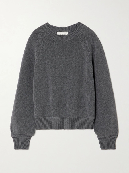  High Sport High Sport - Lara Cotton Sweater - Charcoal 