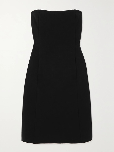  High Sport High Sport - Nance Strapless Stretch-cotton Mini Dress - Black 