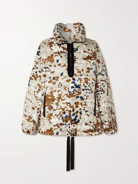  Holden Holden - Camouflage-print Quilted Shell Down Jacket - Beige 