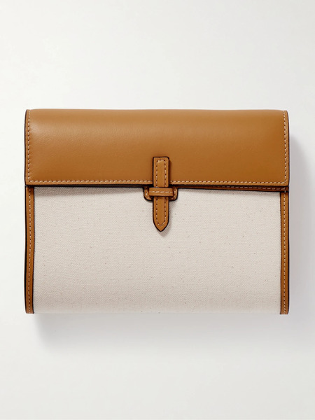  Hunting Season Hunting Season - Canvas And Leather Clutch - Camel 
