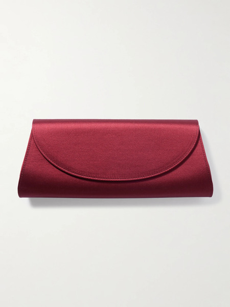  Hunting Season Hunting Season - Opera Satin Clutch - Burgundy 