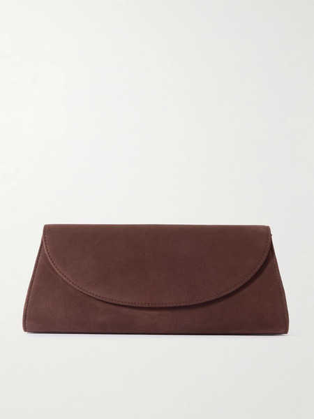  Hunting Season Hunting Season - Opera Suede Clutch - Dark Brown 