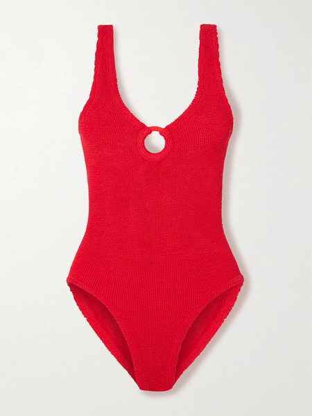  Hunza G Hunza G - Coverage Celine Original Crinkle™ Swimsuit - Red 
