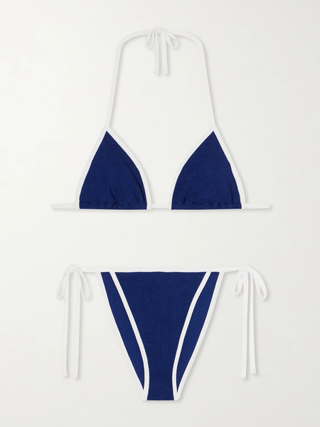  Hunza G Hunza G - Gina Original Crinkle™ Bikini - Navy 