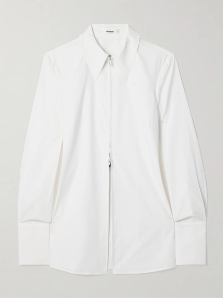  Interior Interior - The Freddy Cotton-poplin Shirt - White 