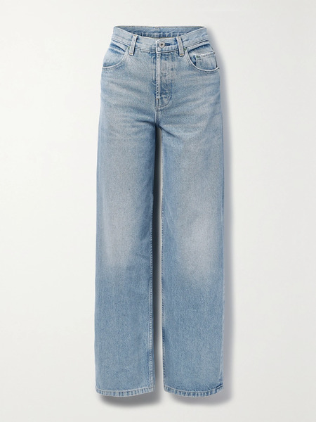  Interior Interior - The Remy High-rise Straight-leg Jeans - Blue 