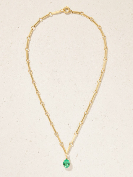  Irene Neuwirth Irene Neuwirth - Heroic 18-karat Gold Emerald Necklace - One Size 
