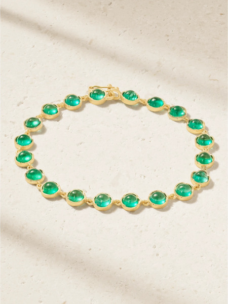  Irene Neuwirth Irene Neuwirth - 18-karat Gold Emerald Bracelet - Green 