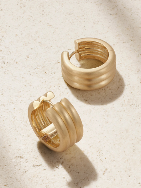  Irene Neuwirth Irene Neuwirth - 18-karat Gold Hoop Earrings - One Size 