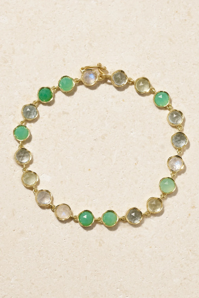  Irene Neuwirth Irene Neuwirth - 18-karat Gold Multi-stone Bracelet - Green 