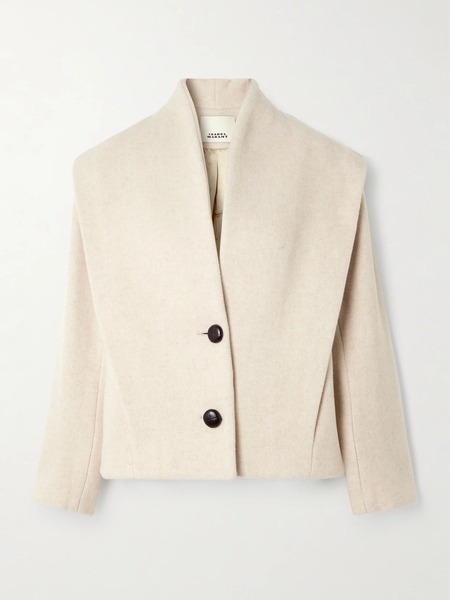  Isabel Marant Isabel Marant - Dyogo Wool-blend Jacket - Ecru 