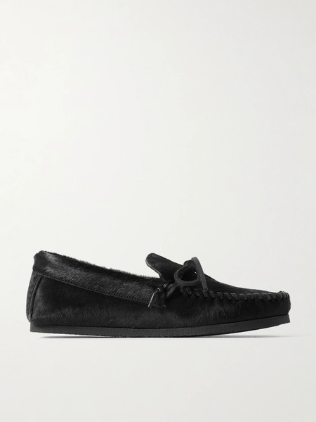  Isabel Marant Isabel Marant - Fitza Calf Hair Loafers - Black 