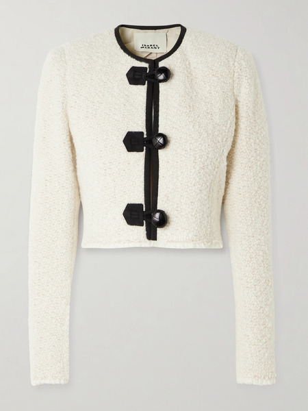  Isabel Marant Isabel Marant - Gradilia Fleece Jacket - Ecru 