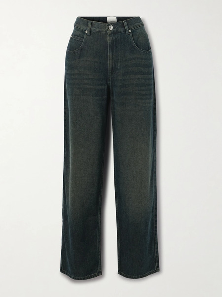  Isabel Marant Isabel Marant - Jenny High-rise Straight-leg Jeans - Blue 
