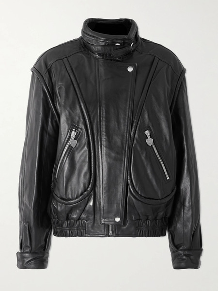  Isabel Marant Isabel Marant - Leather Biker Jacket - Black 