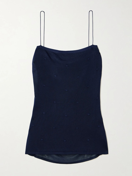  Jacquemus Jacquemus - Plumetis Knitted Camisole - Navy 