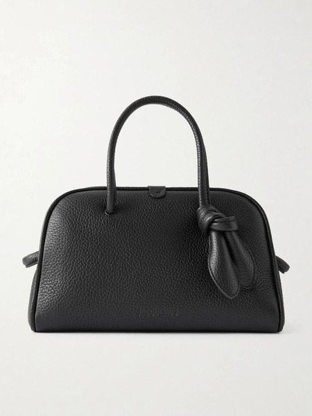  Jacquemus Jacquemus - The Turismo Small Textured-leather Tote - Black 