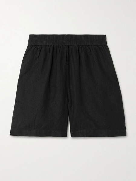  James Perse James Perse - Linen-canvas Shorts - Black 