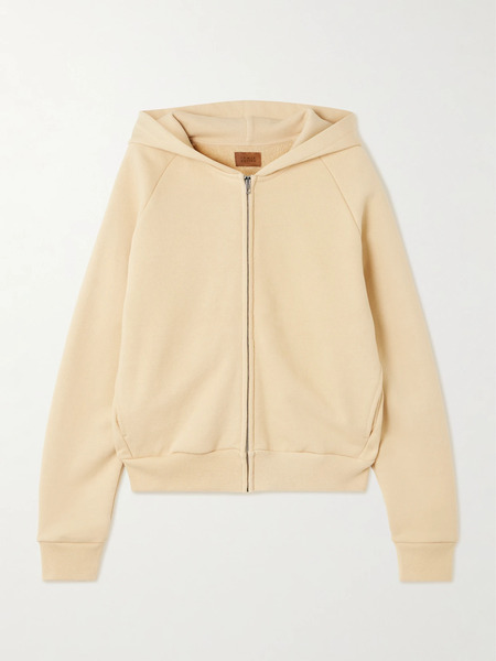  Jamie Haller Jamie Haller - The Bird Cotton-terry Hoodie - Yellow 