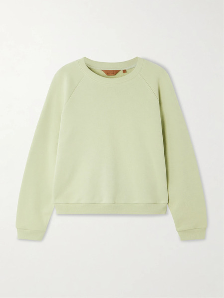  Jamie Haller Jamie Haller - The Daily Cotton-terry Sweatshirt - Green 