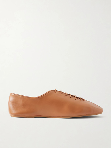  Jamie Haller Jamie Haller - The Jazz Slipper Leather Brogues - Camel 