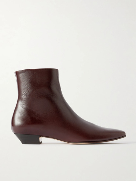  Jamie Haller Jamie Haller - The Lennon Leather Ankle Boots - Brown 