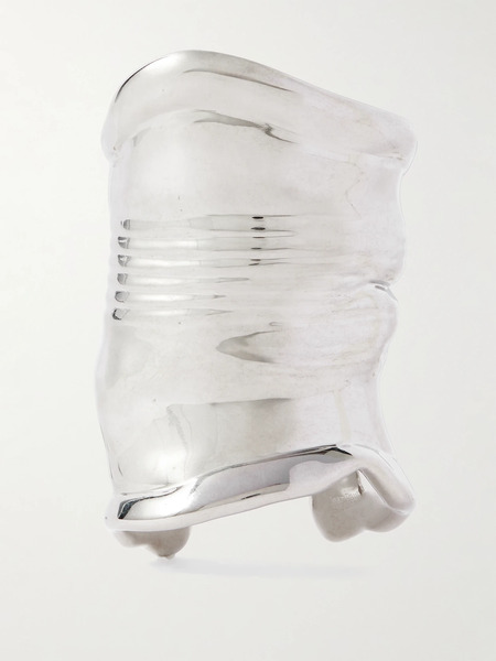  Jean Paul Gaultier Jean Paul Gaultier - Silver-tone Cuff - One Size 