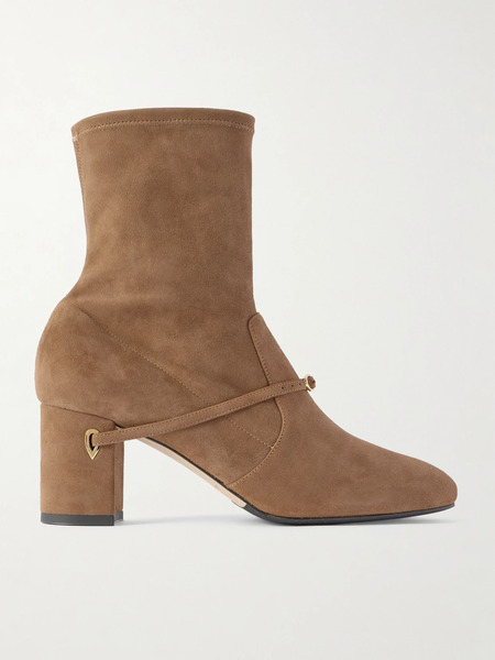  Jennifer Chamandi Jennifer Chamandi - Dani 65 Suede Ankle Boots - Brown 
