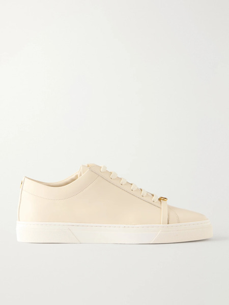  Jennifer Chamandi Jennifer Chamandi - Leather Sneakers - Ivory 