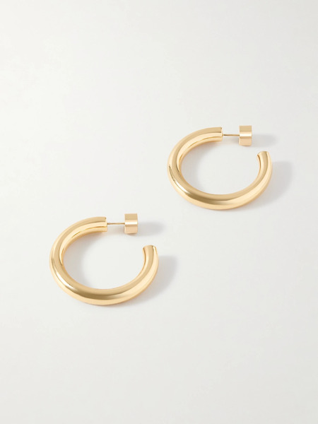  Jennifer Fisher Jennifer Fisher - Natasha Mini Gold-plated Hoop Earrings - One Size 