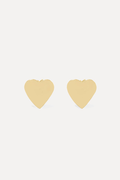  Jennifer Meyer Jennifer Meyer - Heart 18-karat Gold Earrings - One Size 