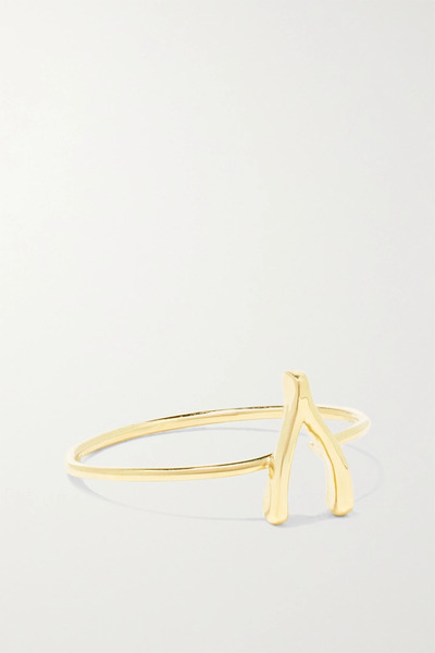  Jennifer Meyer Jennifer Meyer - Mini Wishbone 18-karat Gold Ring - 3 