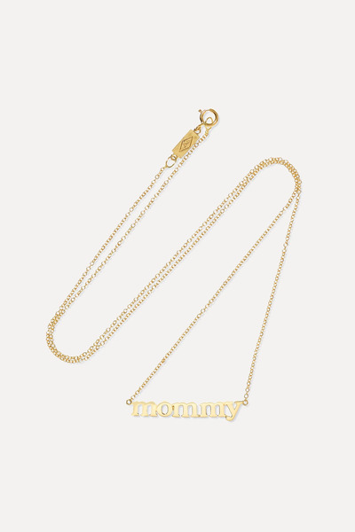 Jennifer Meyer Jennifer Meyer - Mommy 18-karat Gold Necklace - One Size 