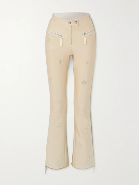  Jetset Jetset - Acquarius Embroidered Ski Pants - Ivory 