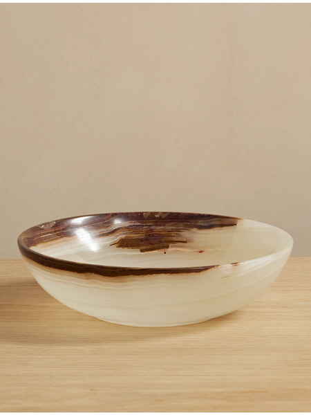  Jia Jia Jia Jia - Onyx Bowl - White 