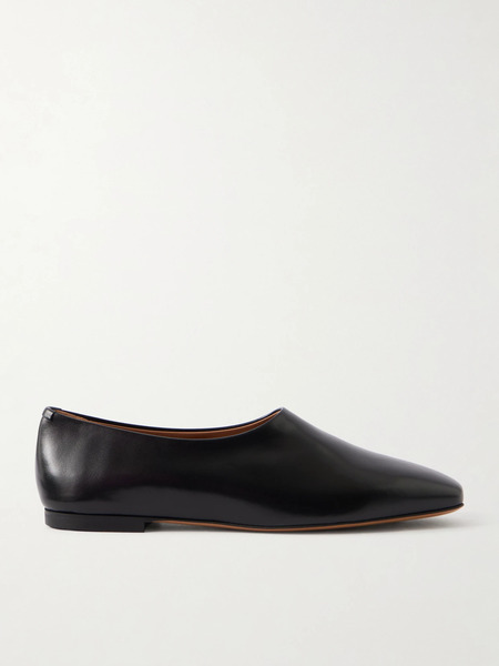  Jil Sander Jil Sander - Ballerina Prince Leather Flats - Black 