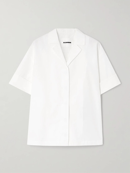  Jil Sander Jil Sander - Cotton-poplin Shirt - White 