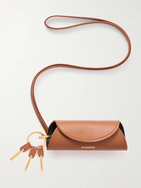  Jil Sander Jil Sander - Leather Keychain - Tan 