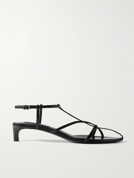  Jil Sander Jil Sander - Leather Sandals - Black 