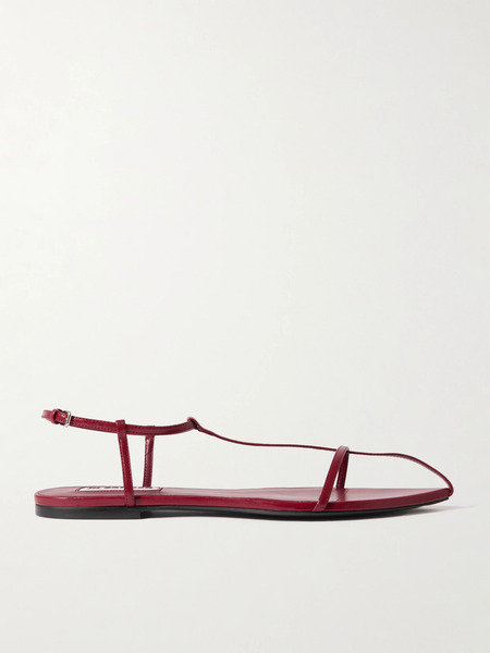  Jil Sander Jil Sander - Leather Sandals - Red 