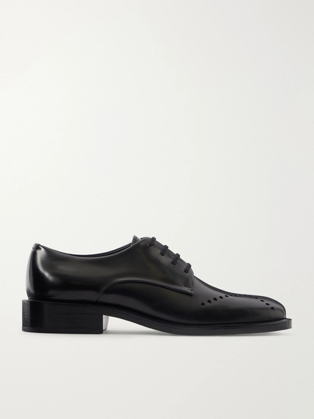  Jil Sander Jil Sander - Perforated Leather Brogues - Black 
