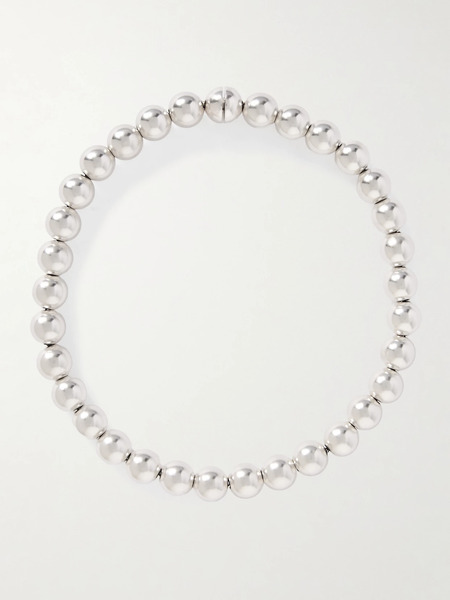  Jil Sander Jil Sander - Sphere Silver-tone Necklace - M 