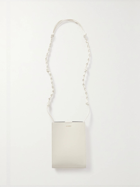  Jil Sander Jil Sander - Tangle Small Leather Shoulder Bag - Off-white 