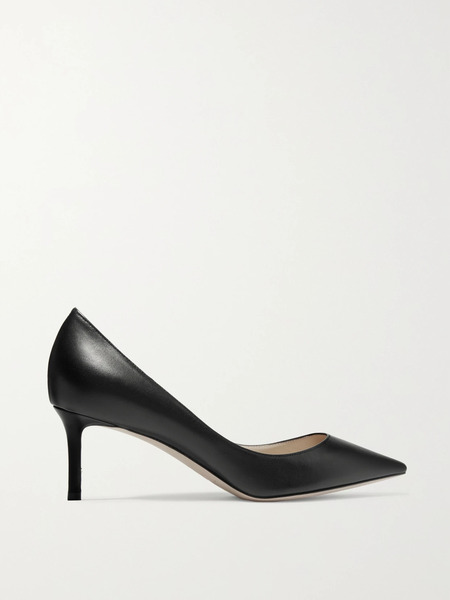  Jimmy Choo Jimmy Choo - Romy 60 Leather Pumps - Black 