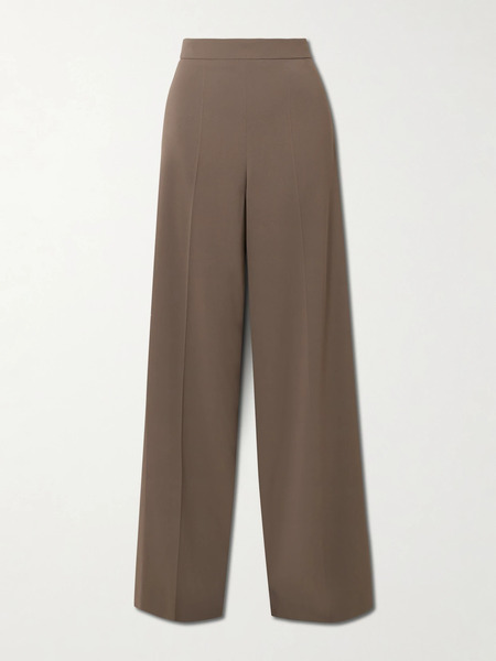  Joseph Joseph - Alane Crepe Wide-leg Pants - Brown 