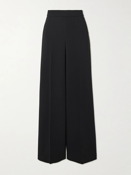  Joseph Joseph - Alane Pleated Cady Wide-leg Pants - Black 