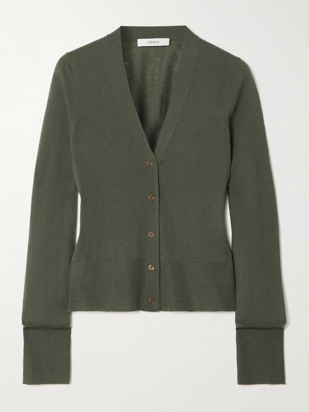  Joseph Joseph - Cashair Cashmere Cardigan - Army Green 